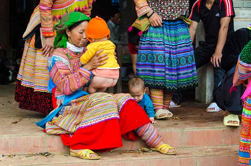 274 - Vietnam - Bac Ha - mercado